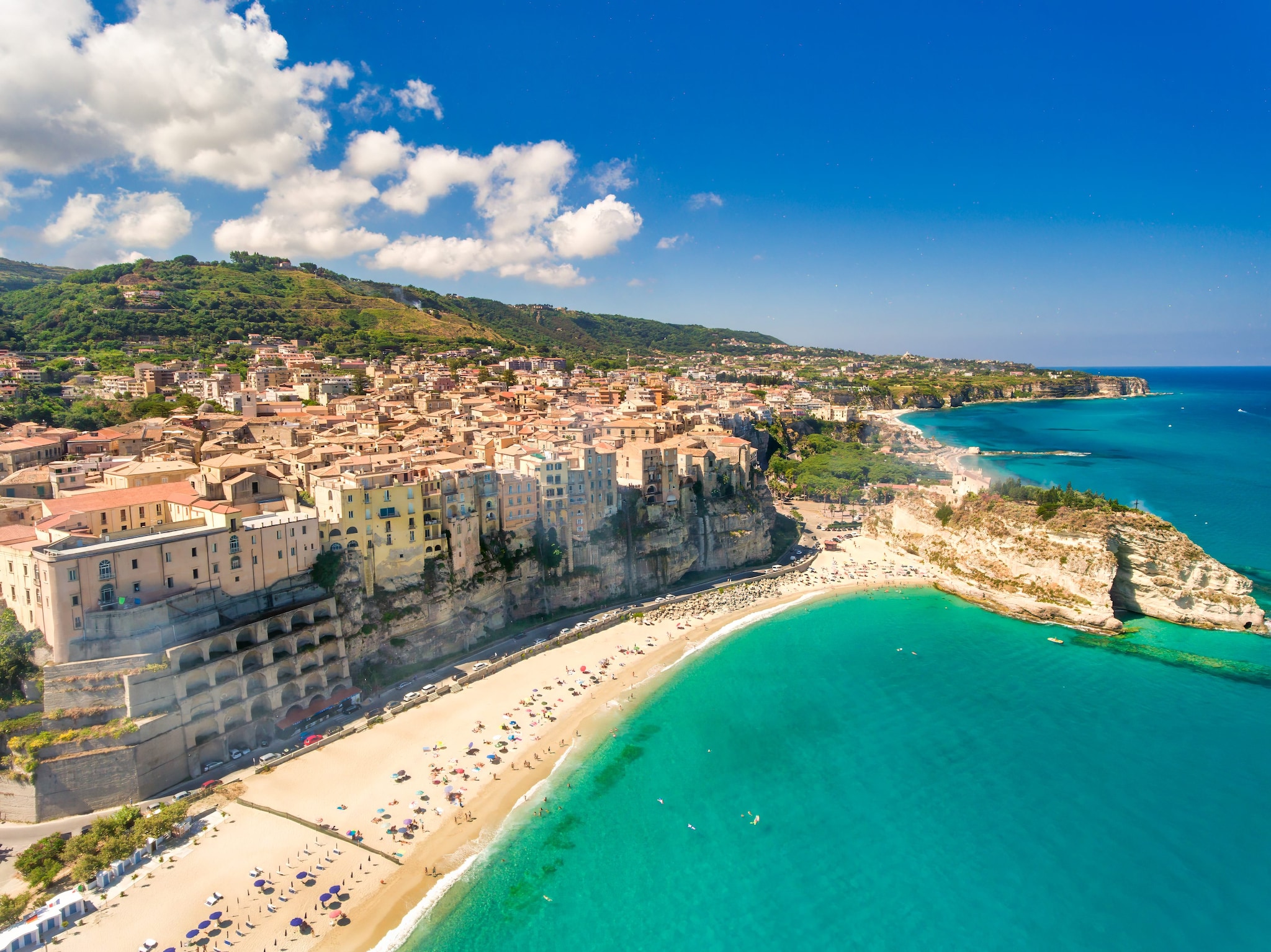 La spiaggia Marina dell’Isola, Tropea