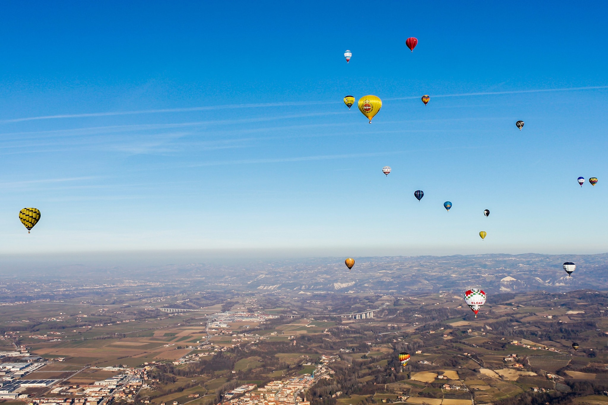 Mondovì e le mongolfiere