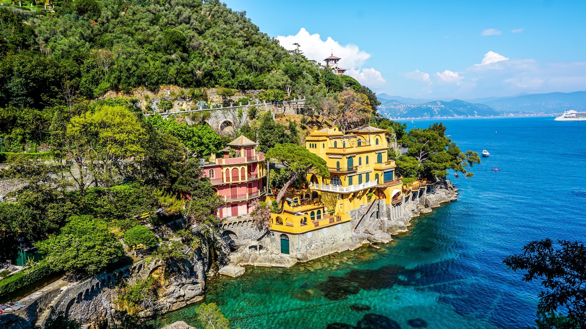 Santa Margherita Ligure spiaggia di Paraggi