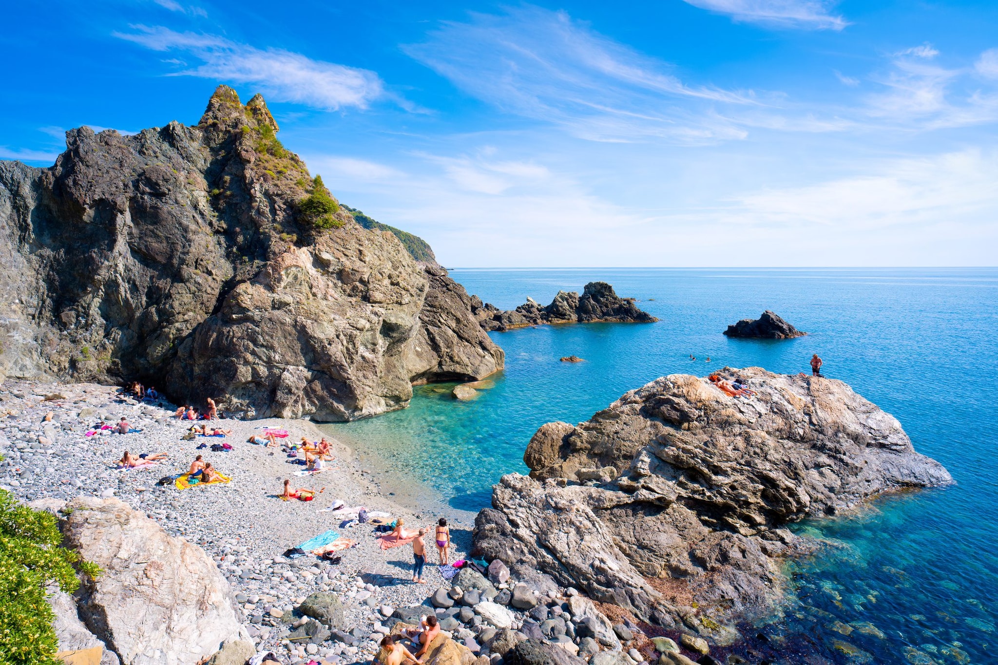 Spiaggia di Bonassola, Liguria