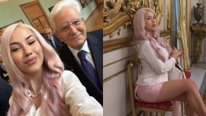 Anna Pepe con i capelli rosa al Quirinale: il nuovo look per l'incontro col Presidente Mattarella