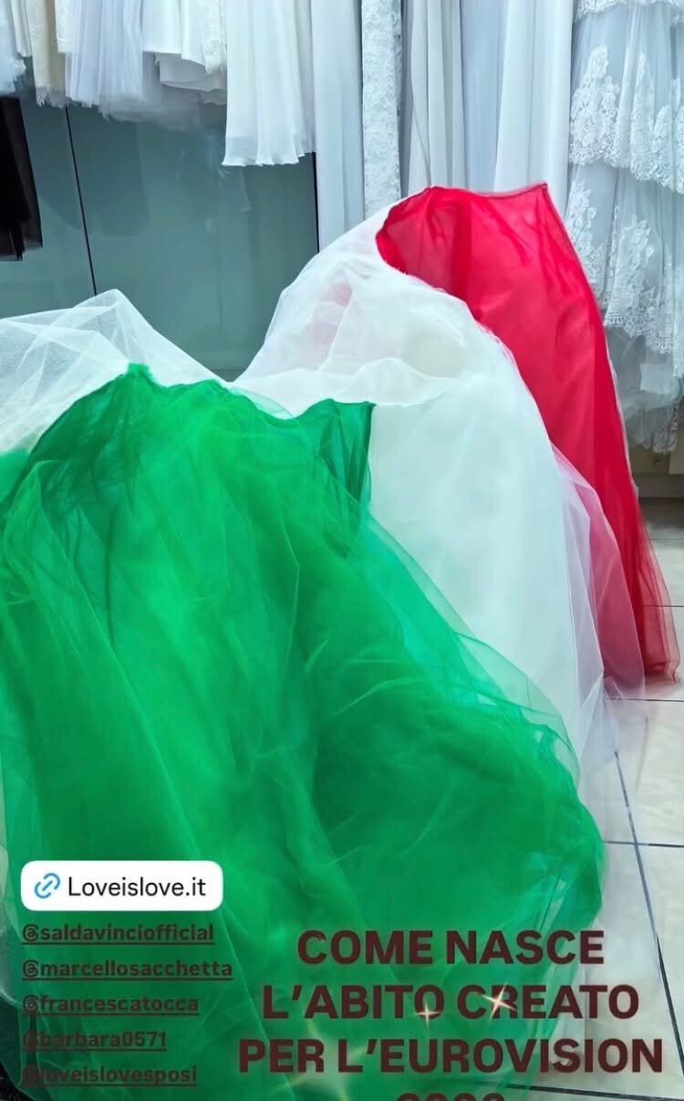 La gonna con l’interno tricolore firmato Love is Love