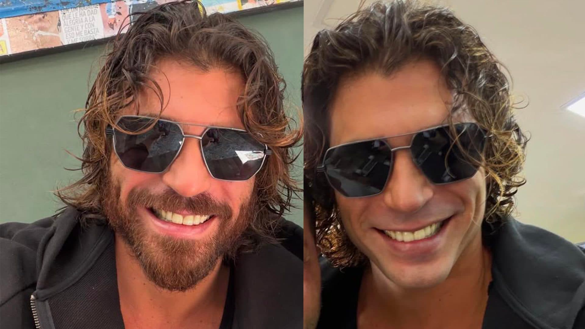 Can Yaman prima e dopo senza barba