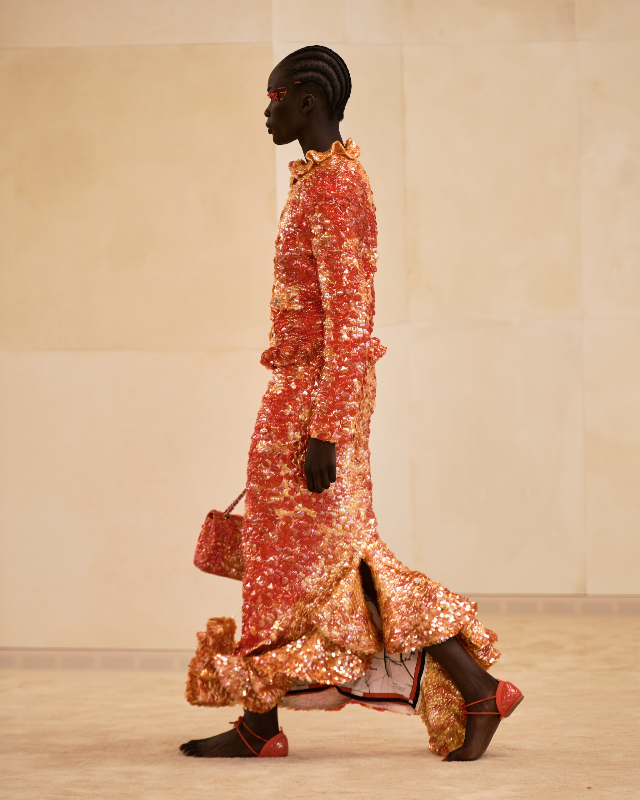 L’abito ispirato al mando delle sirene della collezione Cruise 2026/2027 di Chanel