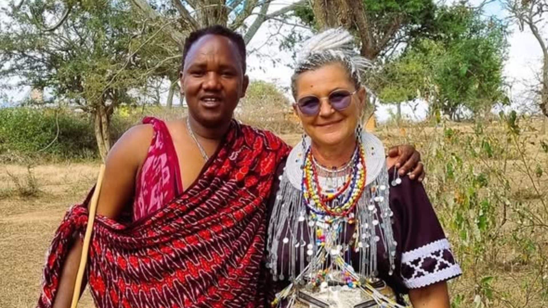 Cristina Valcanover vive nella savana col marito Masai: "In mezzo al nulla sono felice, lo rifarei mille volte"