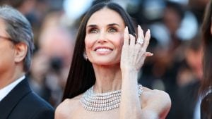 Demi Moore con i diamanti da oltre 200 carati