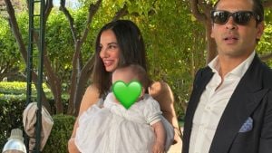 Cosa ha indossato Francesca Chillemi per il battesimo della figlia Esmeralda