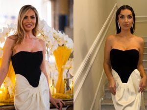 Ilary Blasi con lo stesso abito di Elettra Lamborghini: il look più amato dalle star costa 300 euro