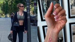 Ilary Blasi si prepara all'estate 2026 con la french manicure quadrata ispirata agli anni ’90