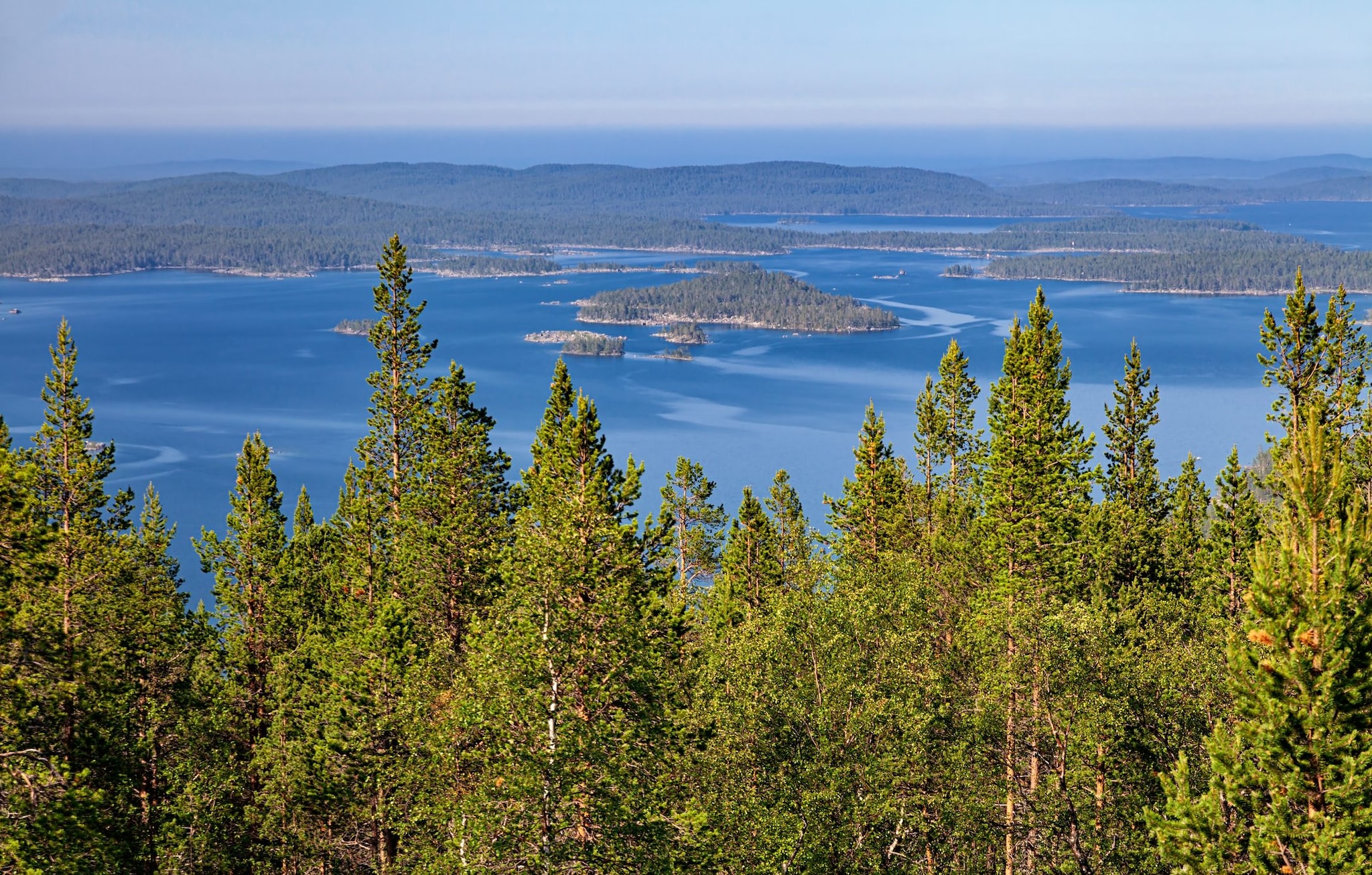 Lago Inari, Lapponia, Finlandia