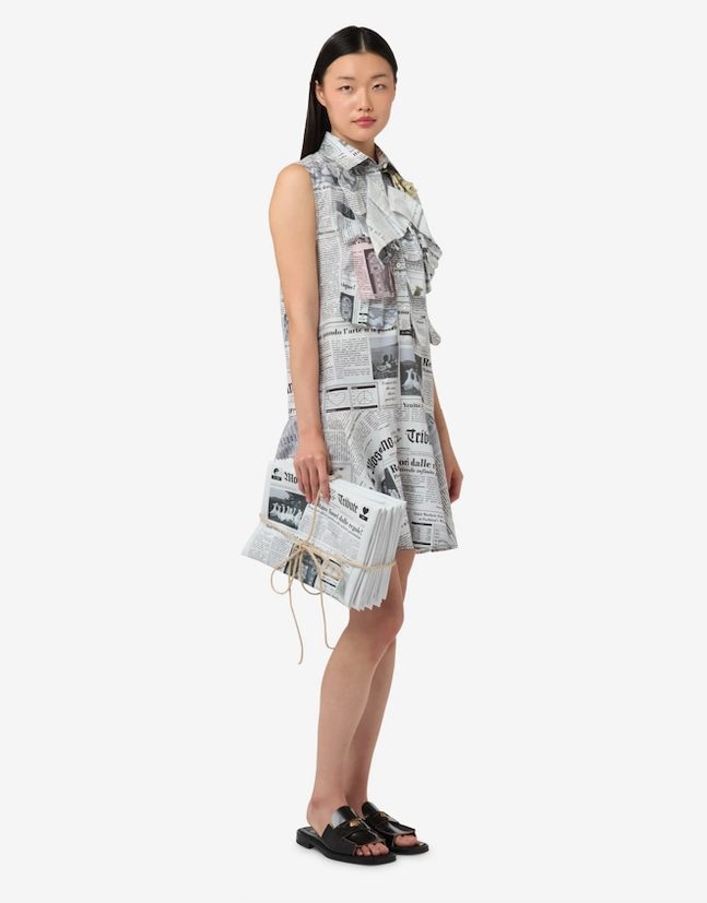 Newspaper Bag Moschino