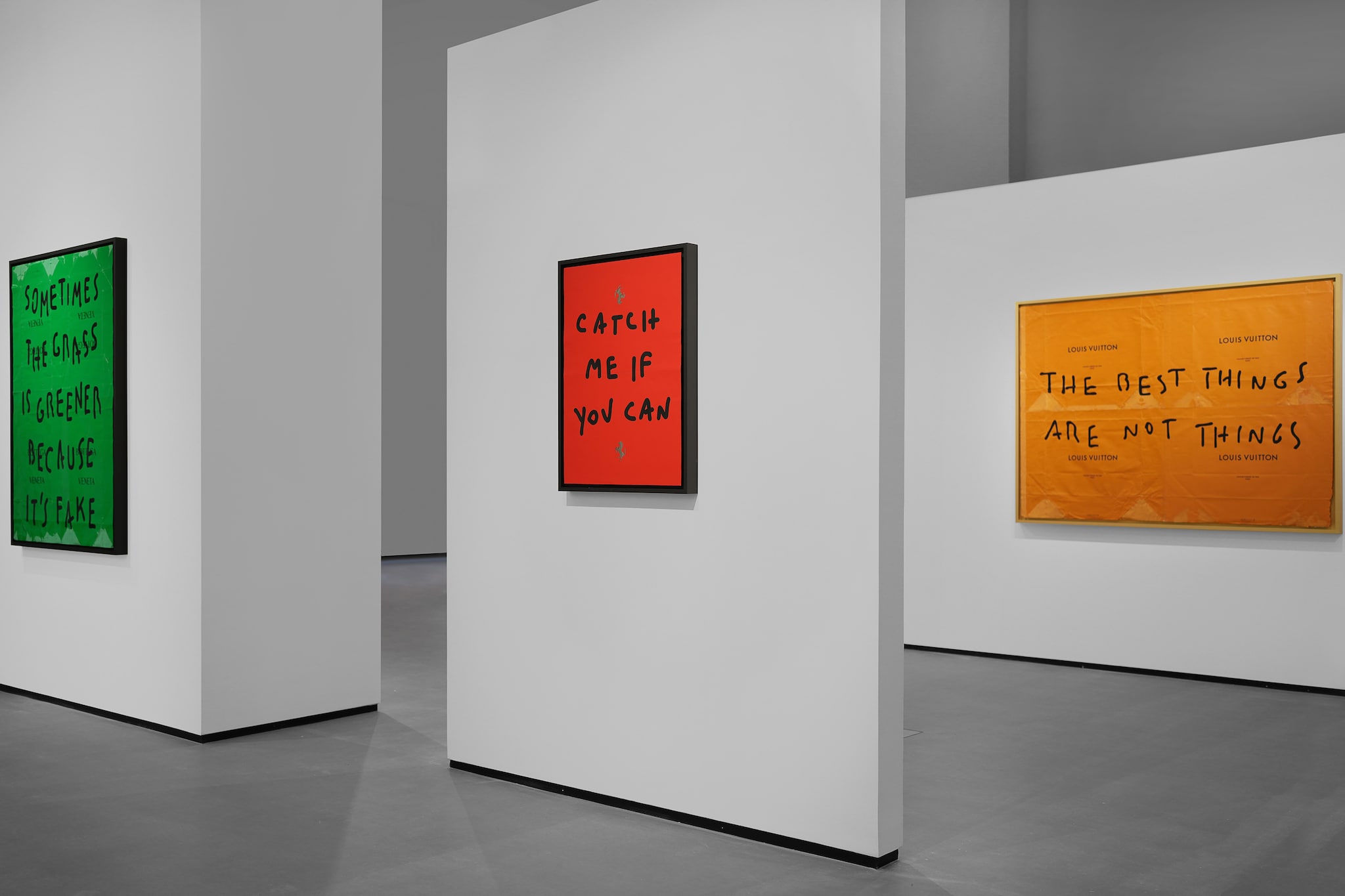 Opere in mostra a Dubai