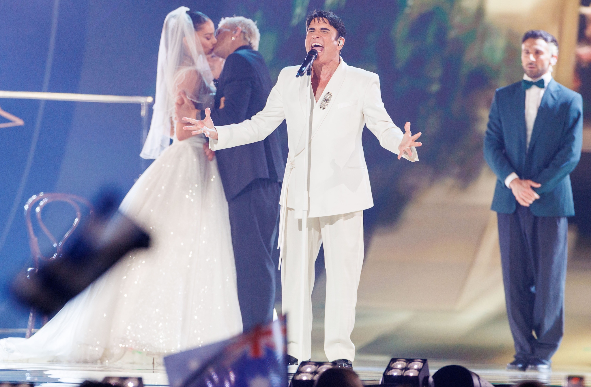 Sal Da Vinci sul palco dell’Eurovision