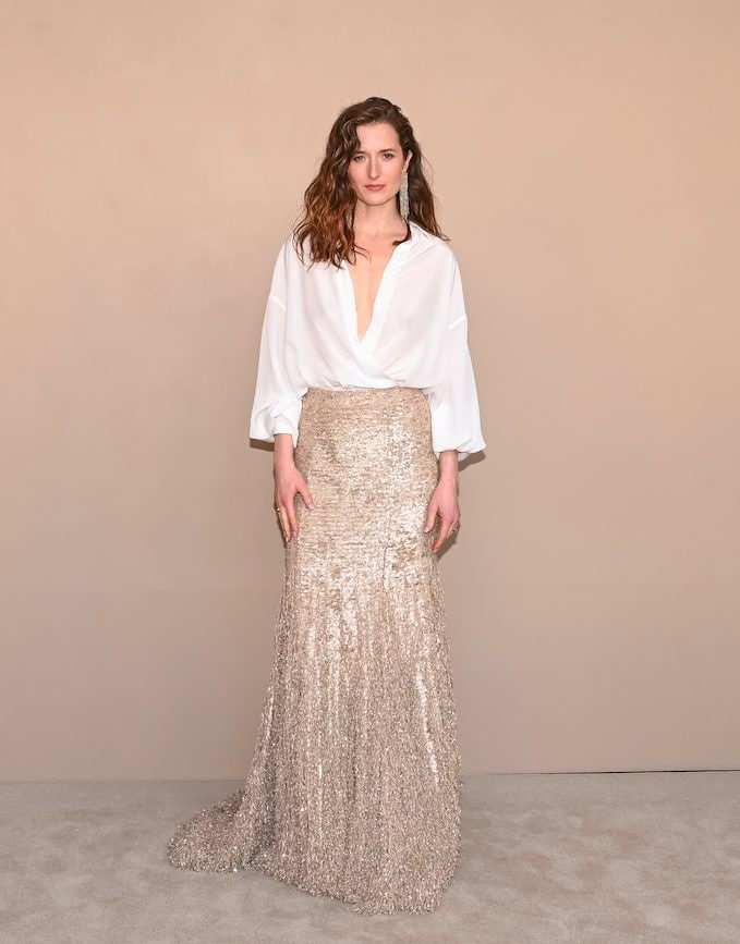 Grace Gummer in Brunello Cucinelli
