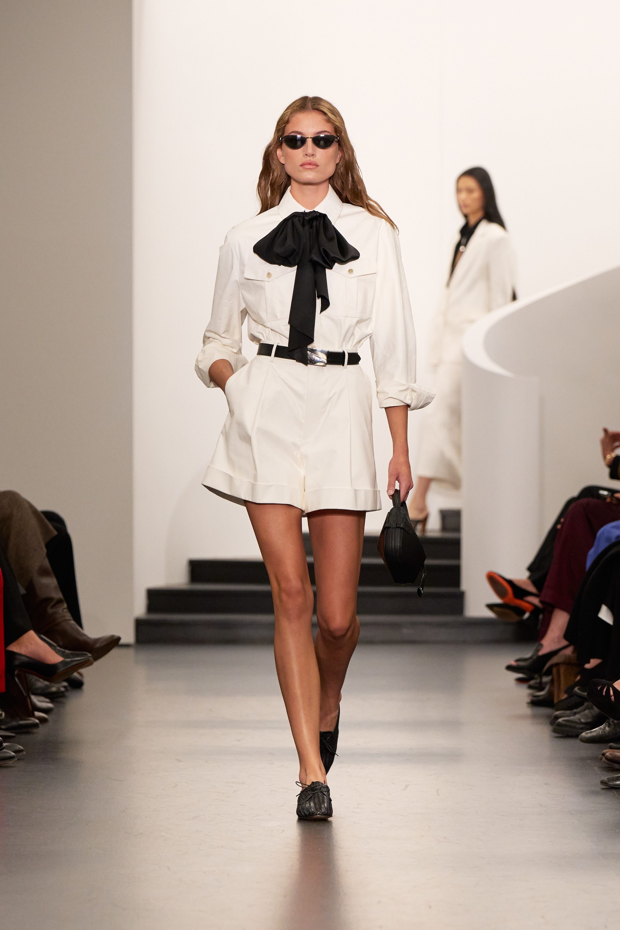 Un look dalla sfilata Primavera/Estate 2026 di Ralph Lauren