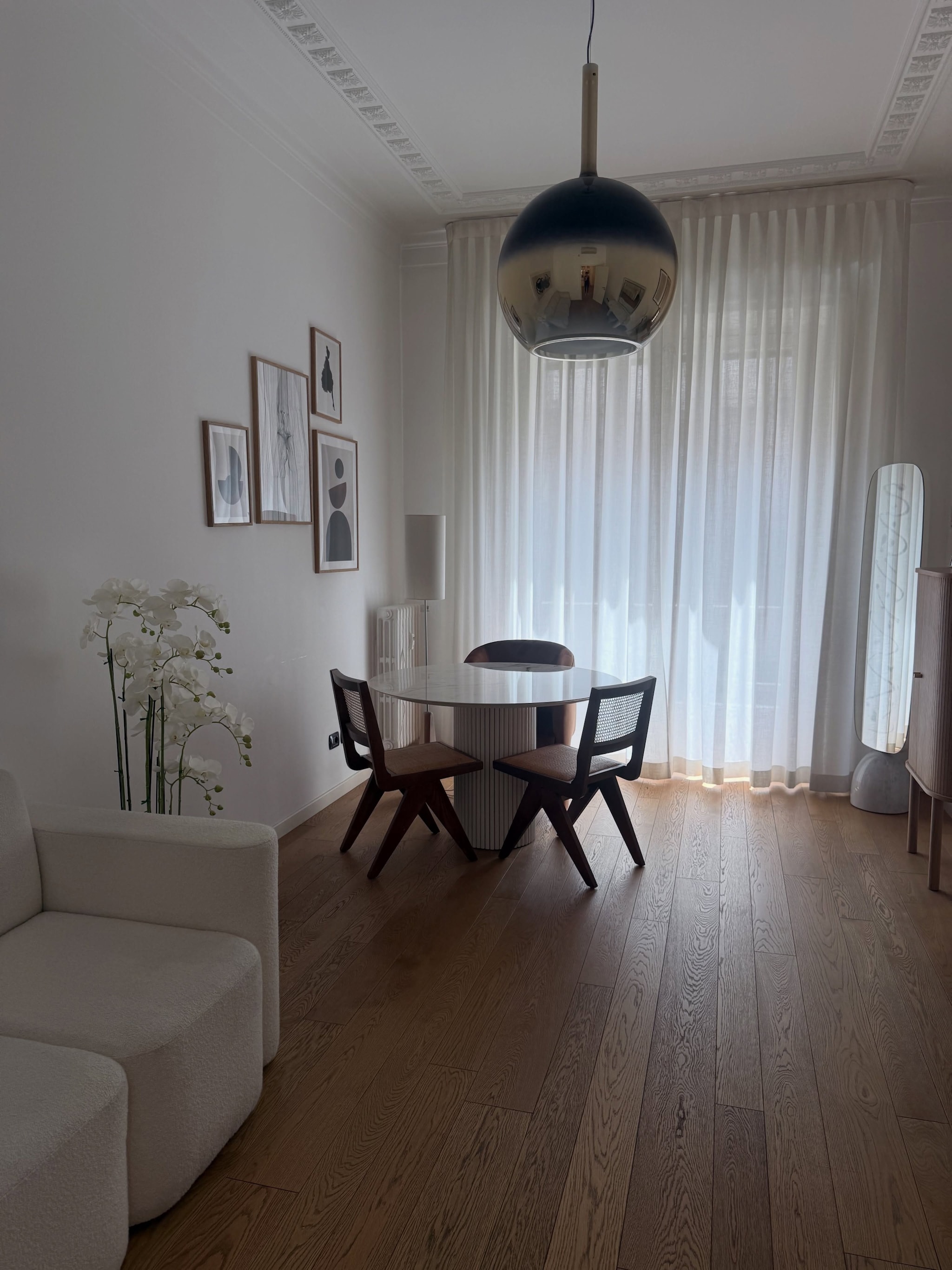 La sala da pranzo di Belén Rodriguez
