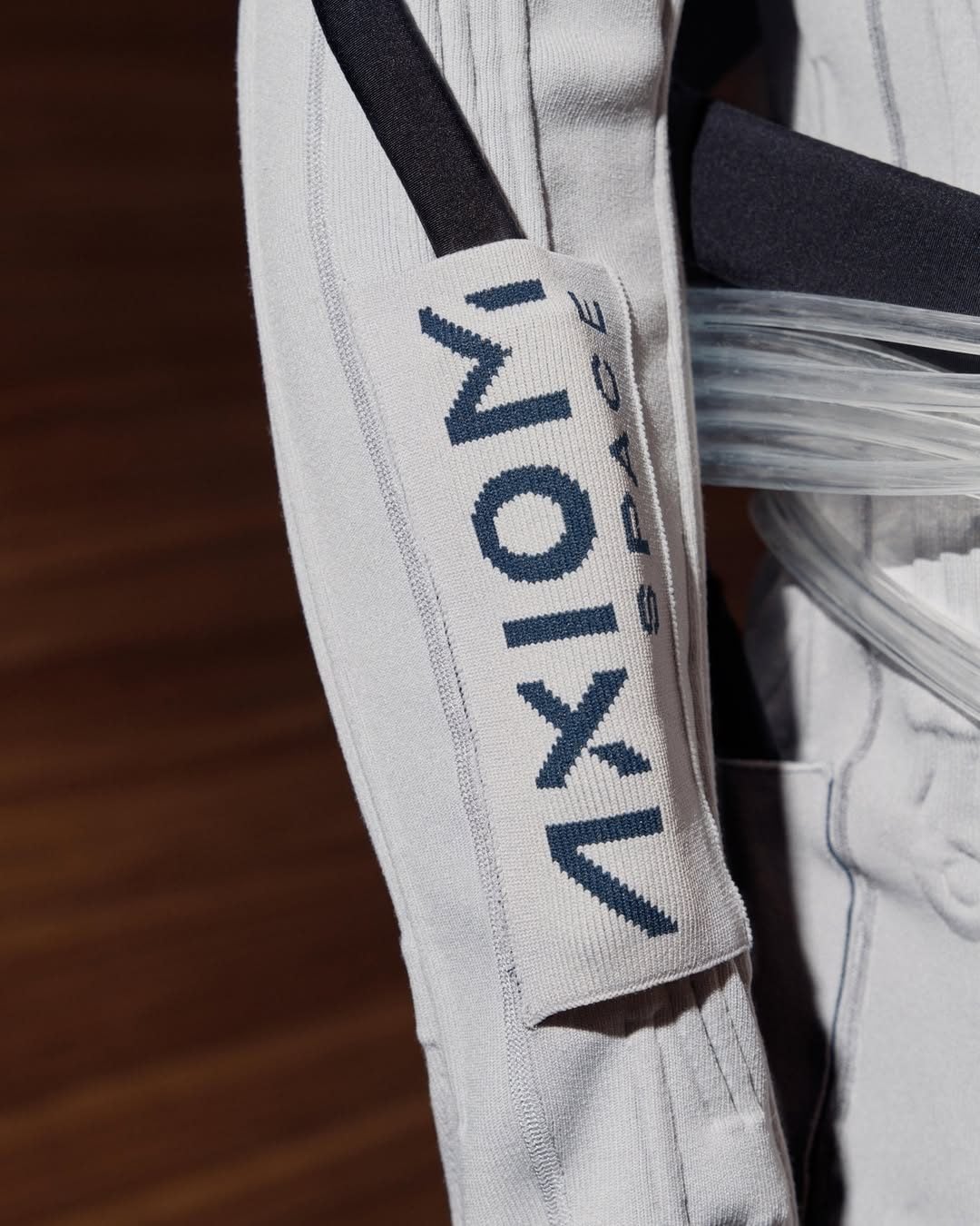 Dettaglio del nuovo sistema di Prada e Axiom Space