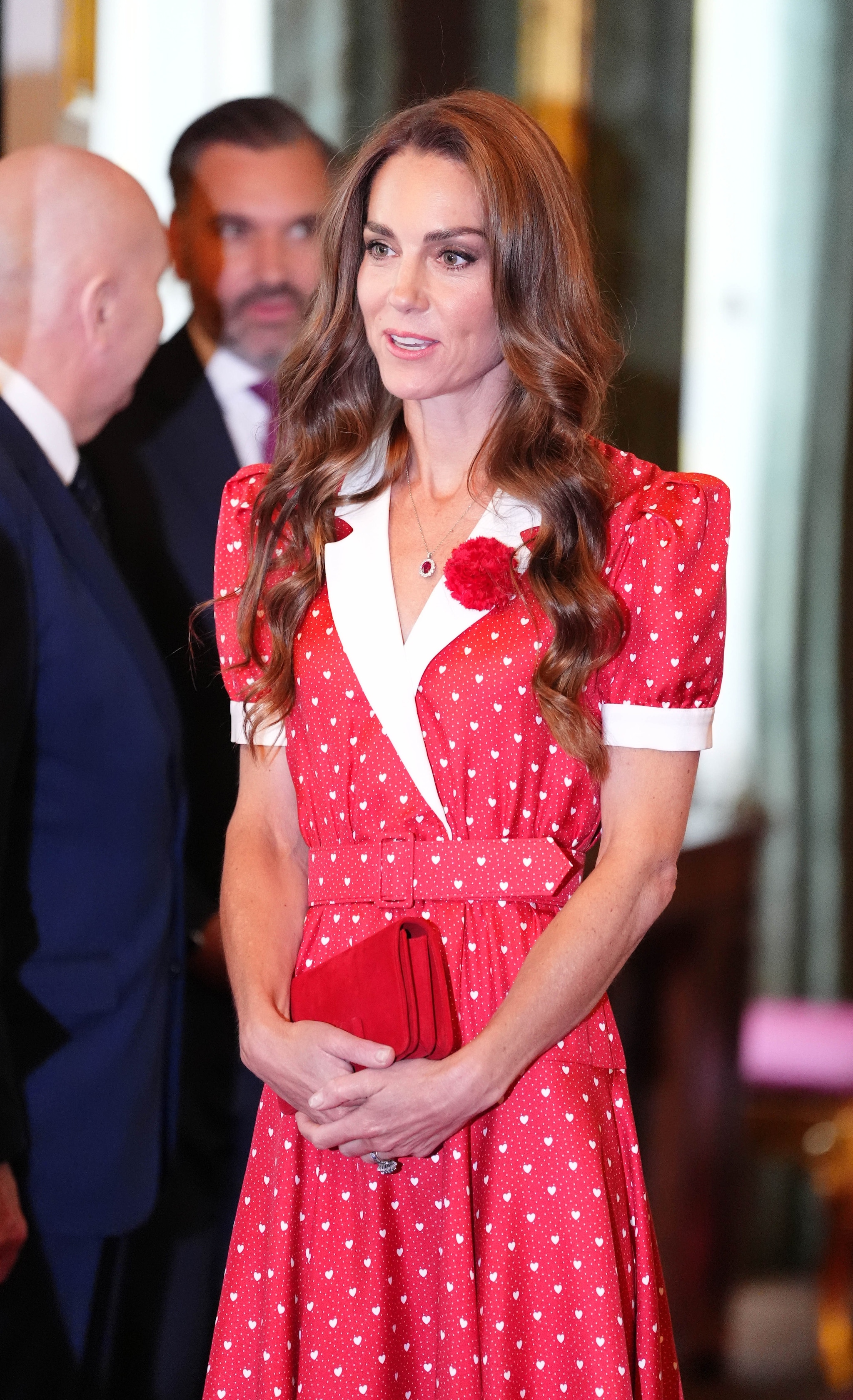Kate Middleton con gioielli G. Collins & Sons