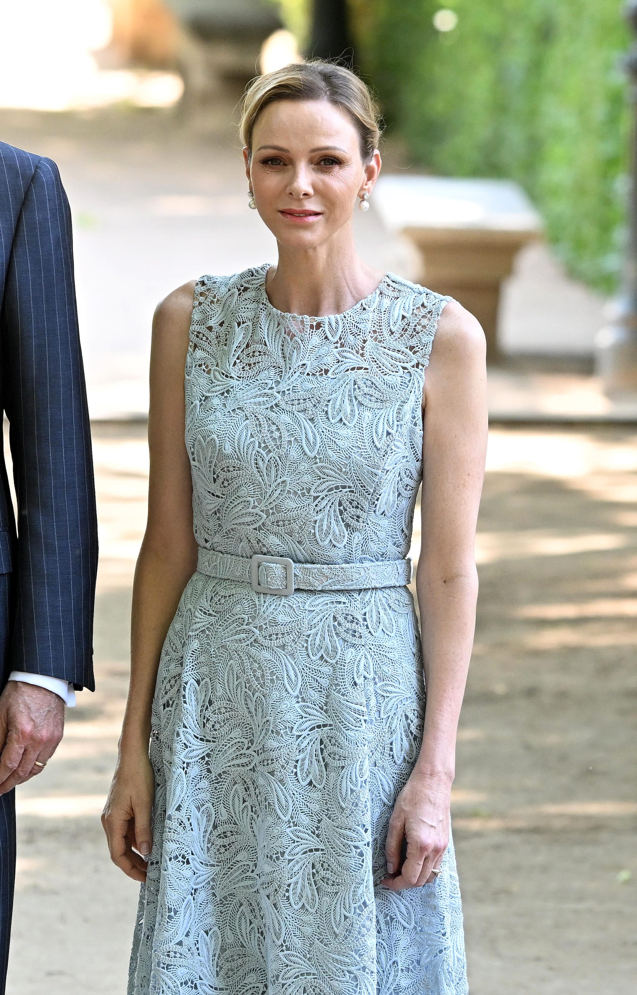 Charlene di Monaco in Oscar de la Renta