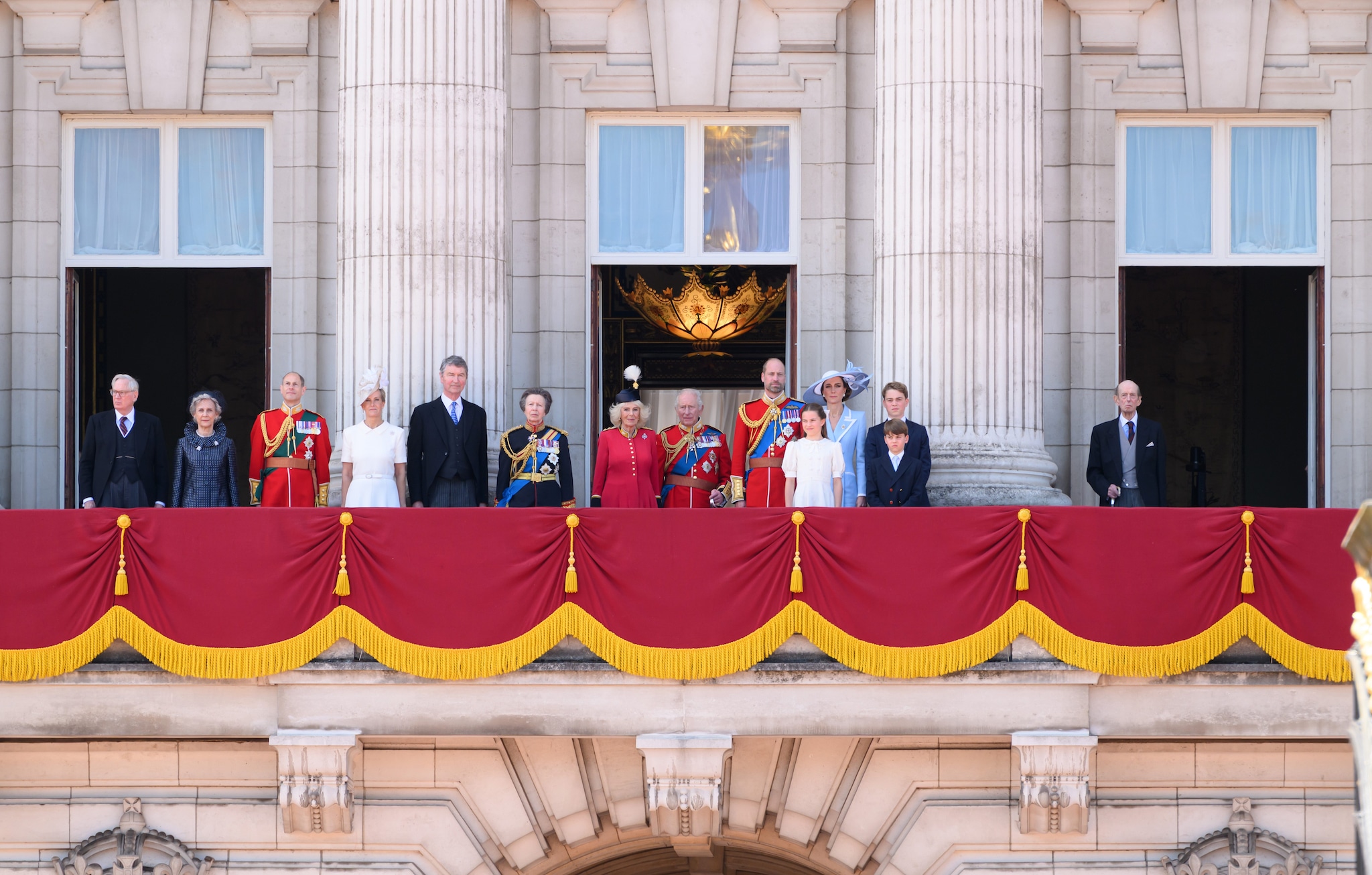 I Royals presenti al Trooping the Colour 2026