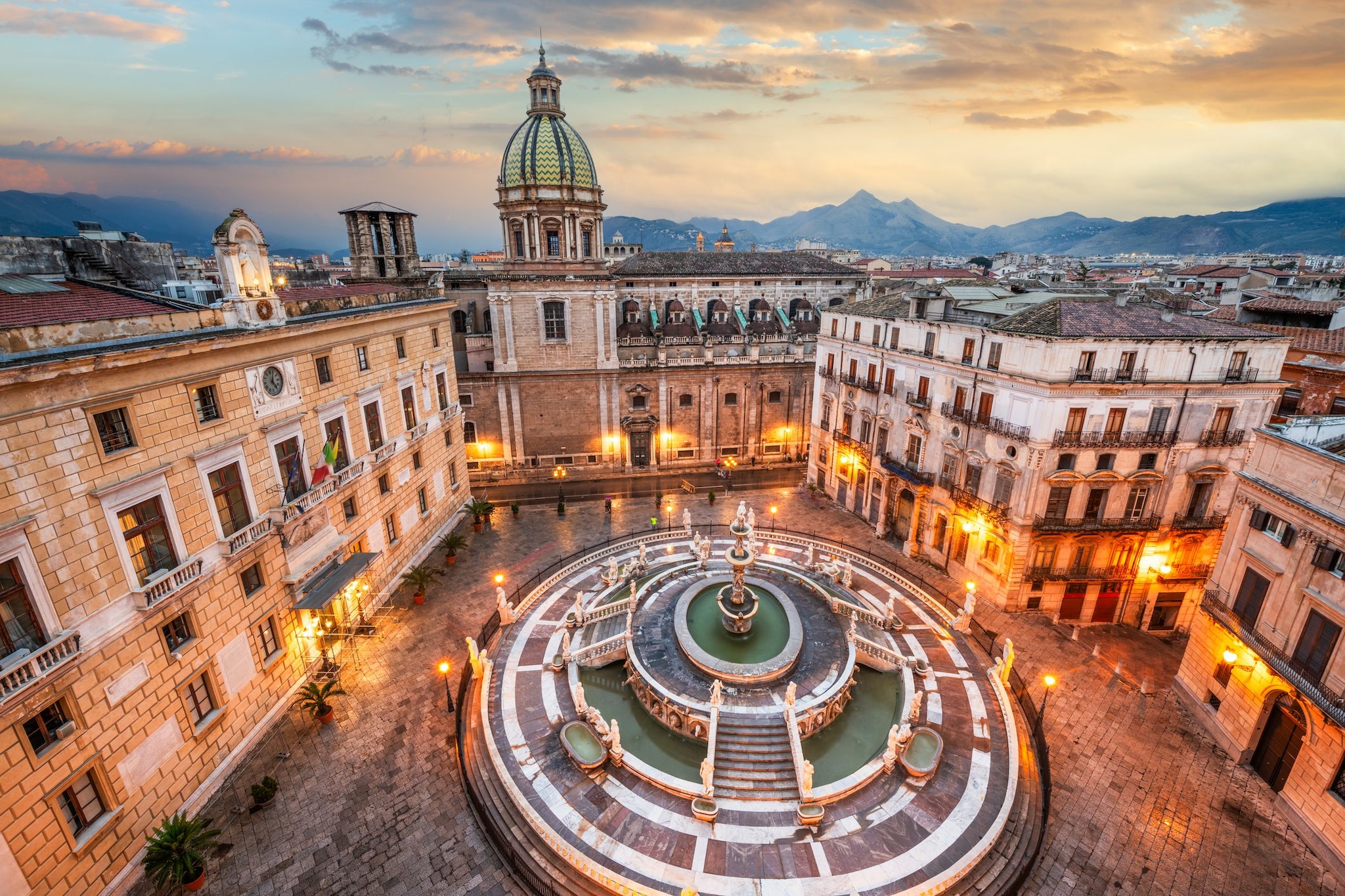 Il centro storico di Palermo