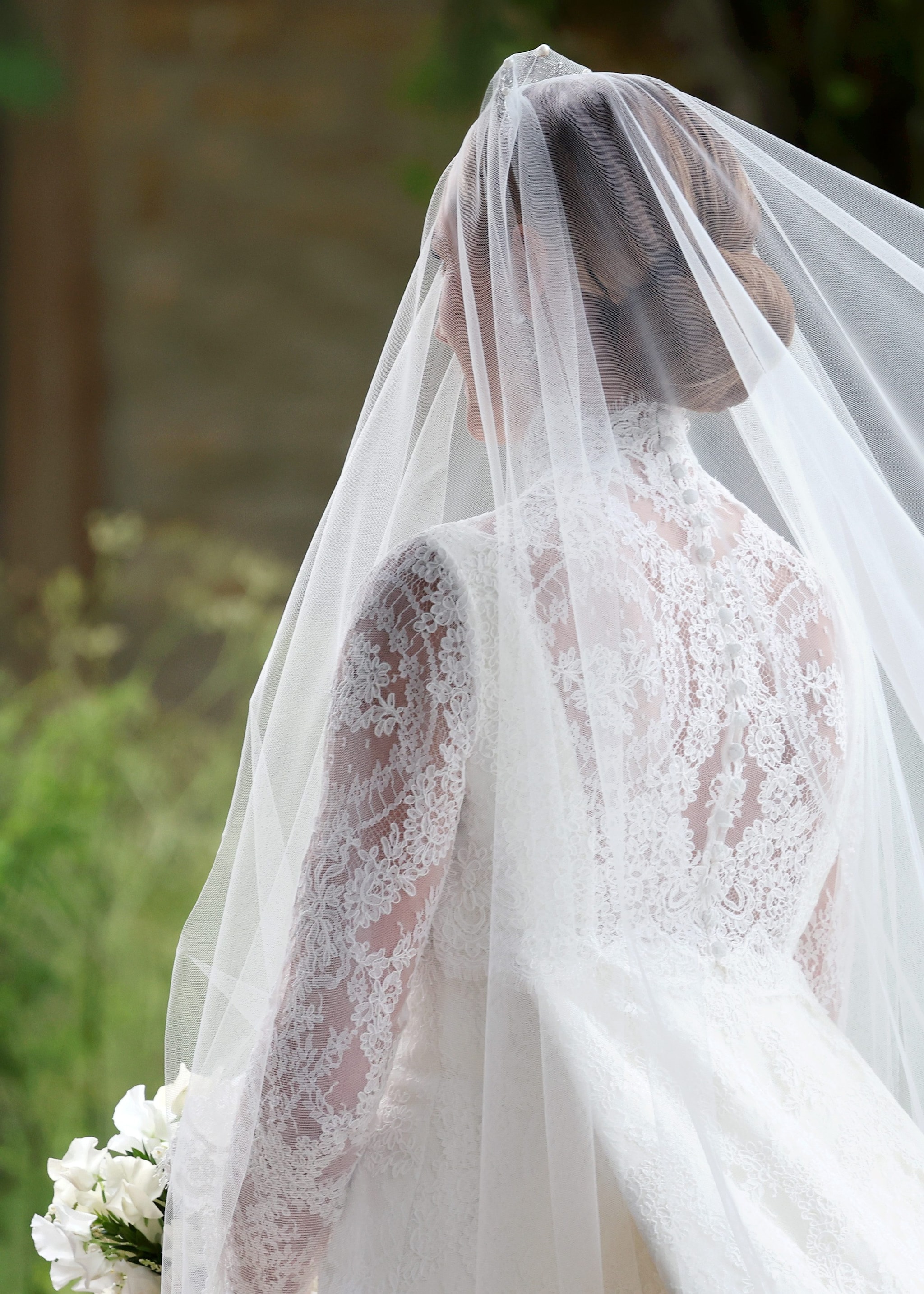 Il velo dell’abito da sposa di Harriet Sperling