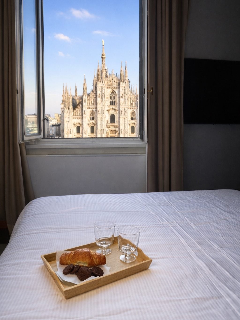 La vista sul Duomo da una delle cinque suite di LVX DUOMO