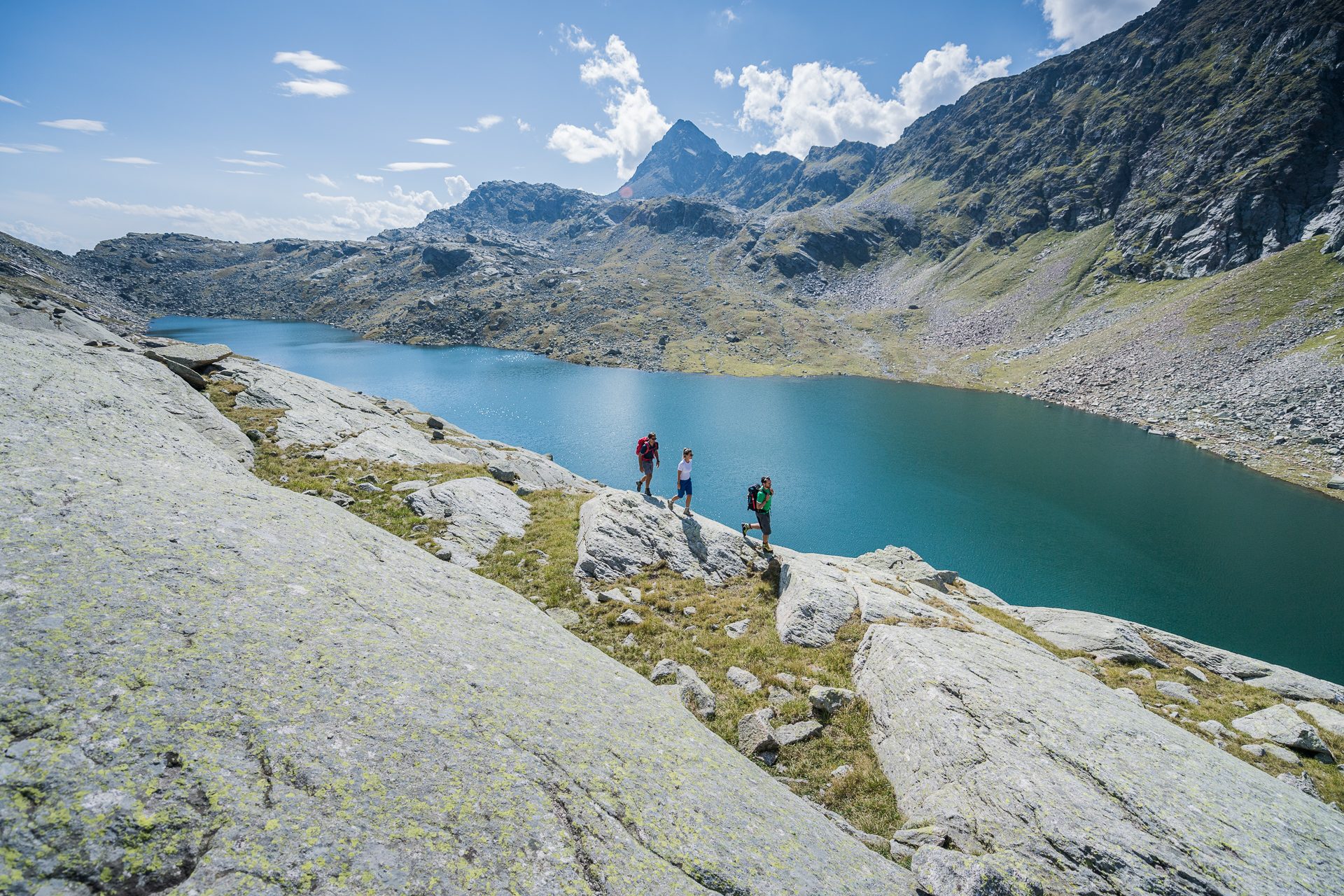 Laghi di Sopranes, percorso escursionistico, Alto Adige