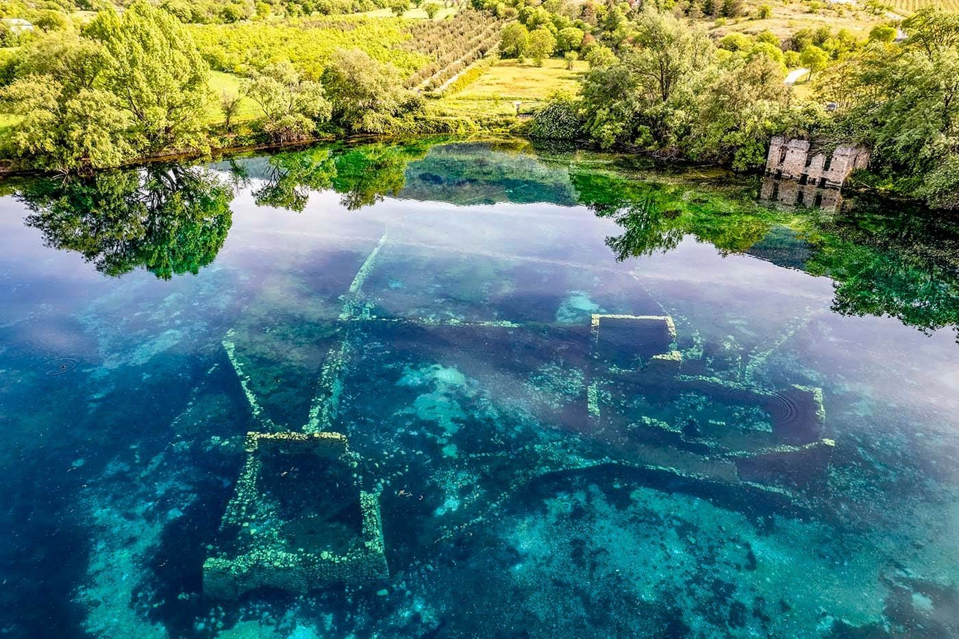 Lago di Capodacqua e l’Atlantide sommersa