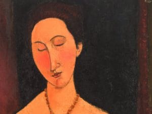 Venduto all'asta il 'Nudo seduto con collana' di Modigliani