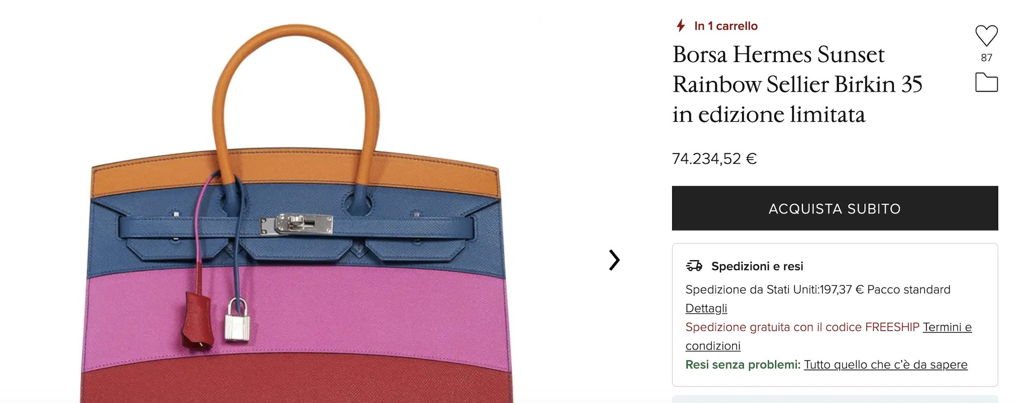 Borsa in vendita su 1stDibs