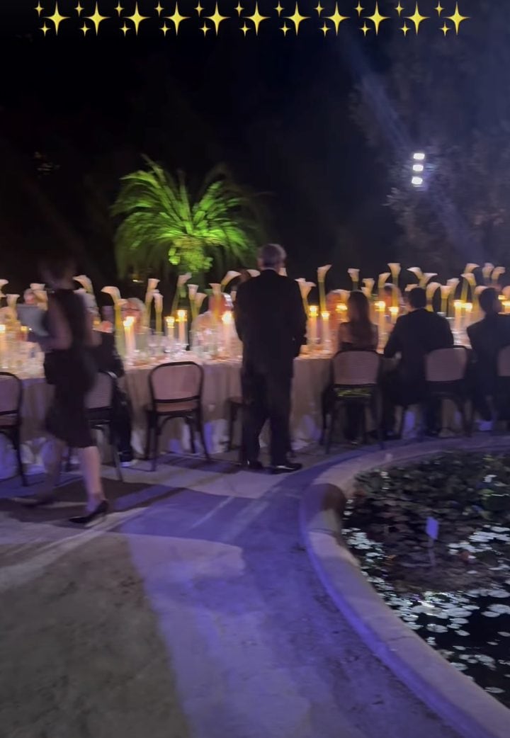 Il banchetto nell’orto botanico