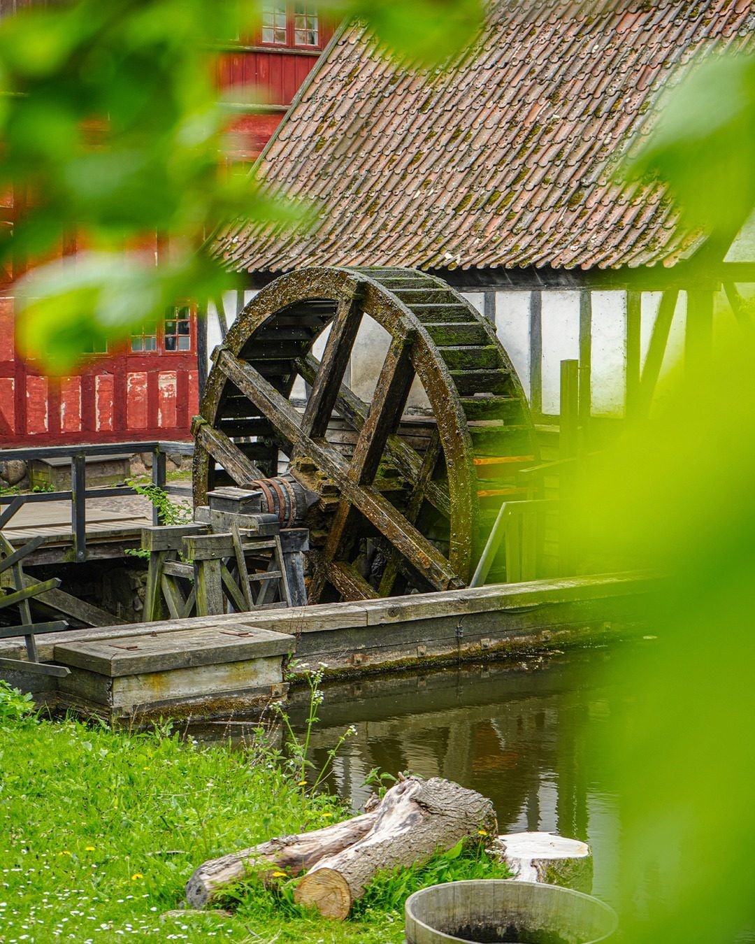 Uno scorcio del museo Den Gamle By, Aarhus