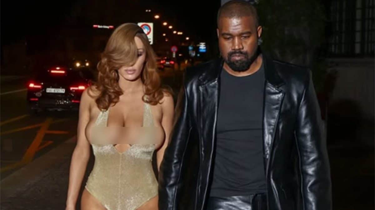Bianca Censori e Kanye West, Instagram @ye