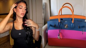 La nuova borsa di Georgina Rodriguez è una Birkin rara: l'edizione limitata Hermès costa 74 mila euro