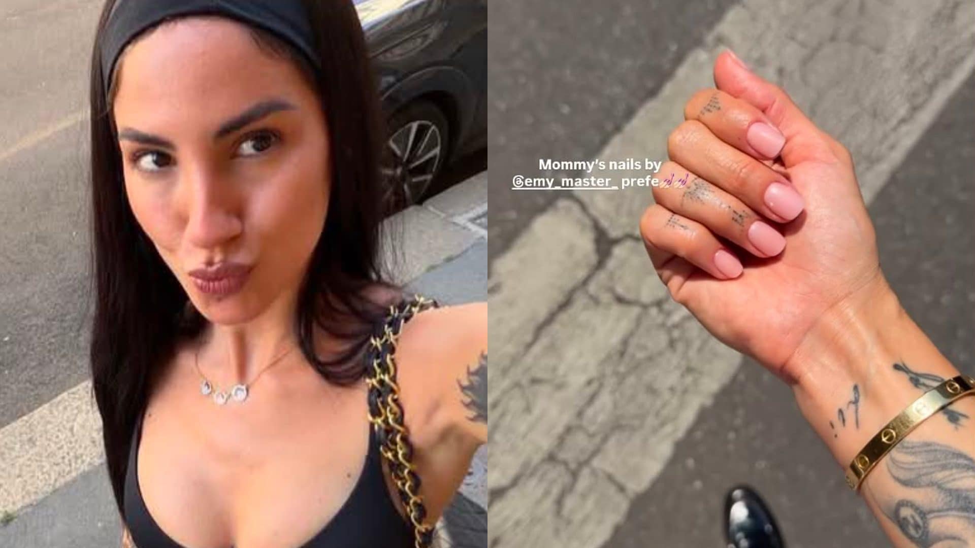 Le mommy nails di Giulia De Lellis sono la manicure da imitare nell'estate 2026