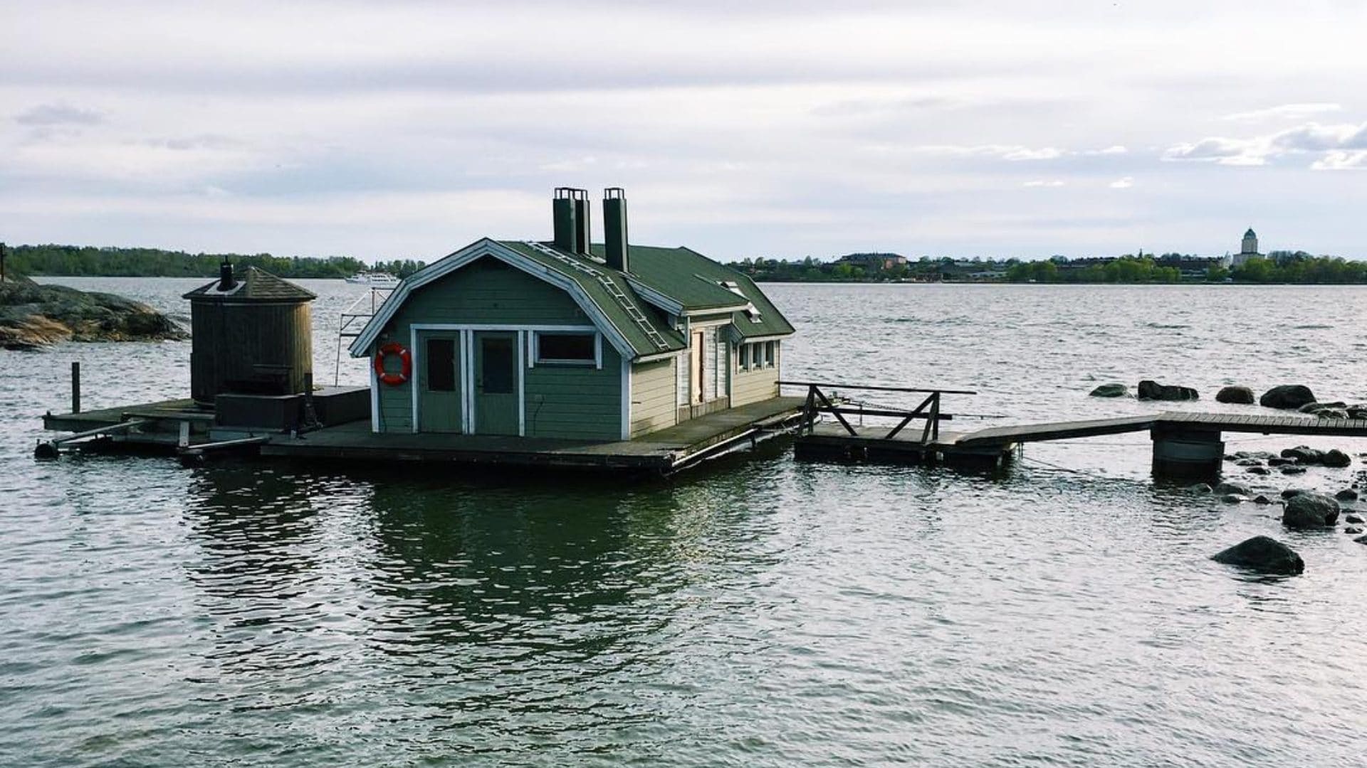 Sauna Island, in Finlandia un'intera isola è stata trasformata in un centro benessere