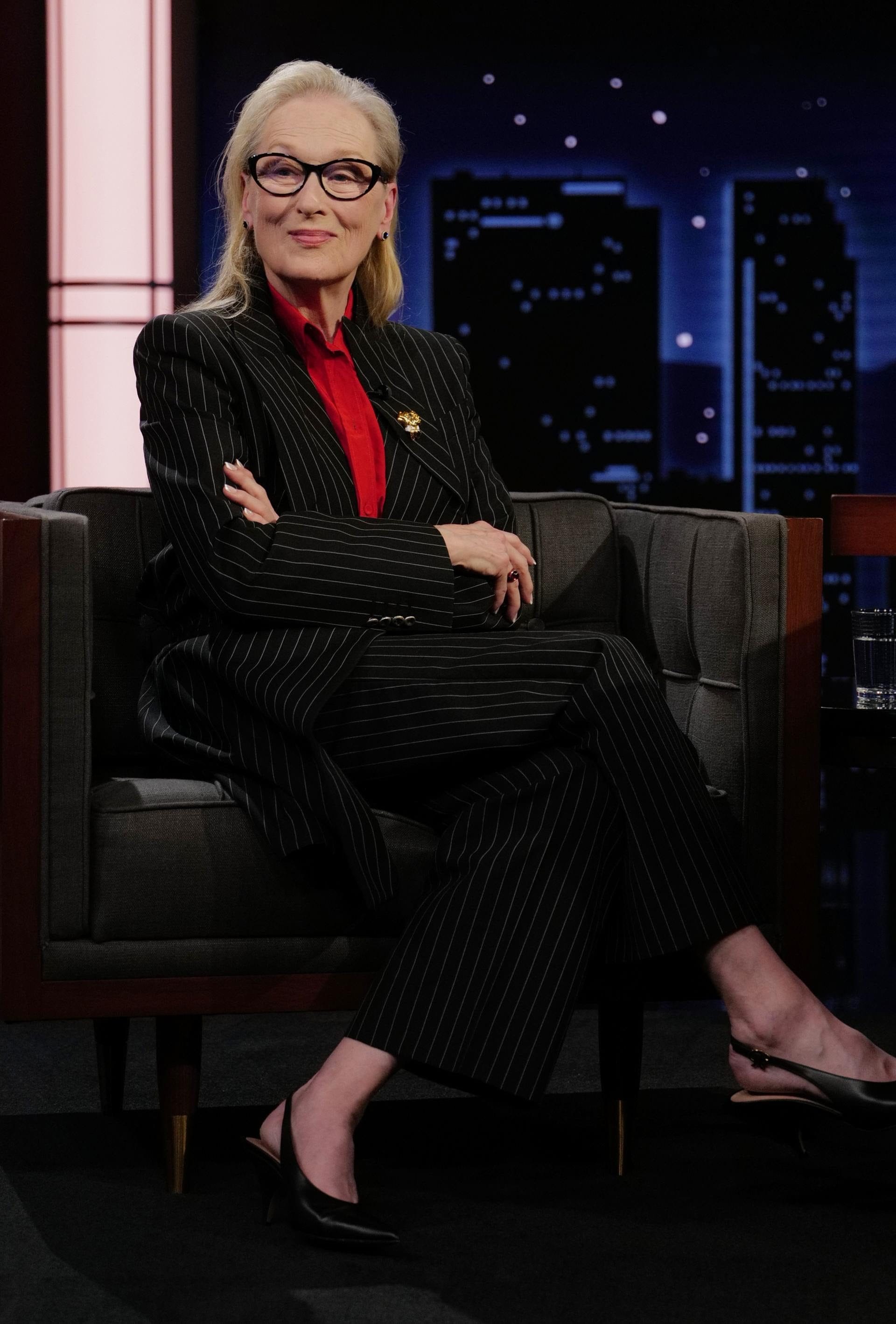 Meryl Streep con look McQueen