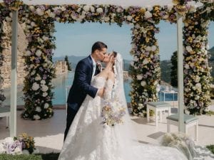 L’abito da sposa di Valeria Angione: il matrimonio con Luca 