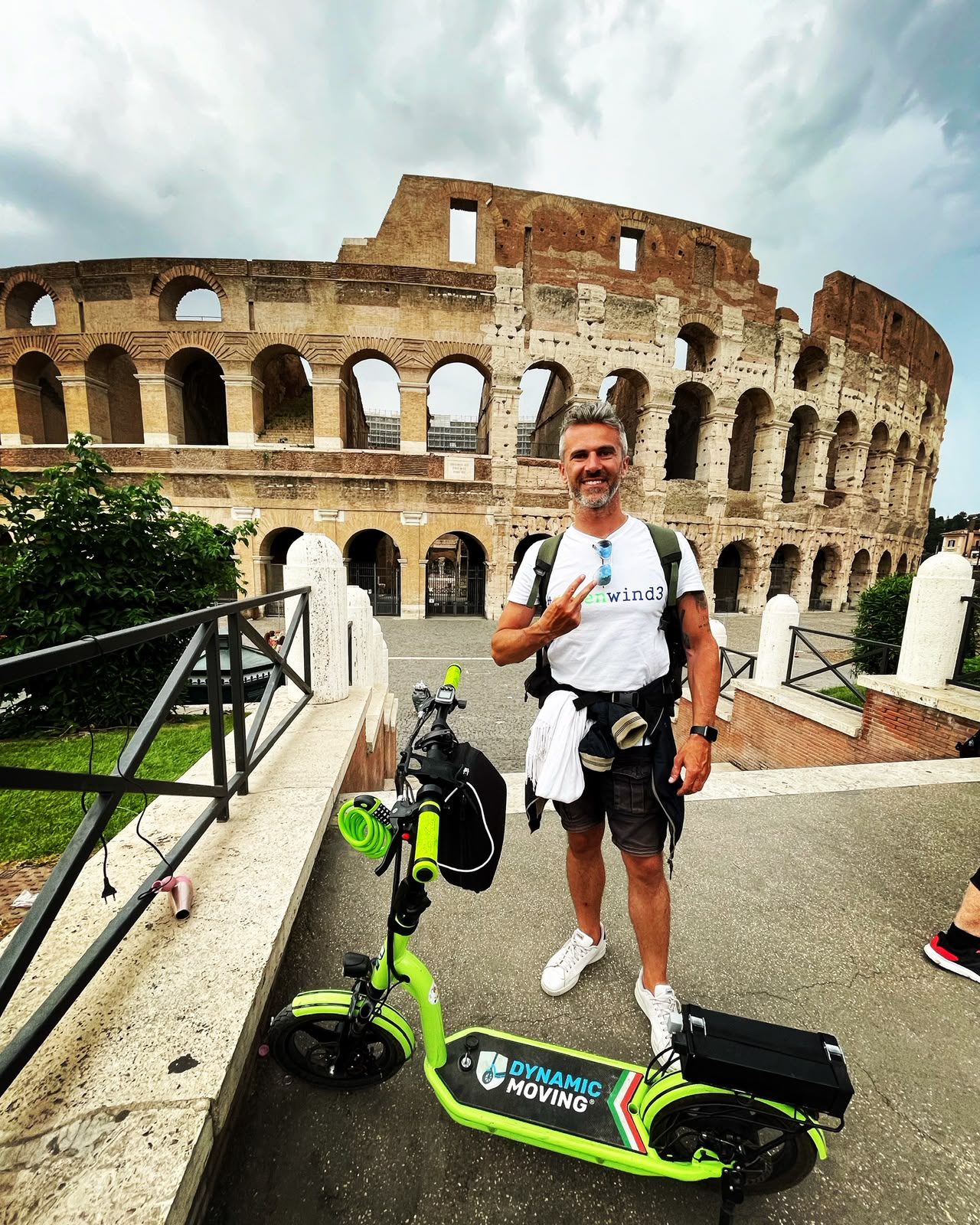 La tappa a Roma