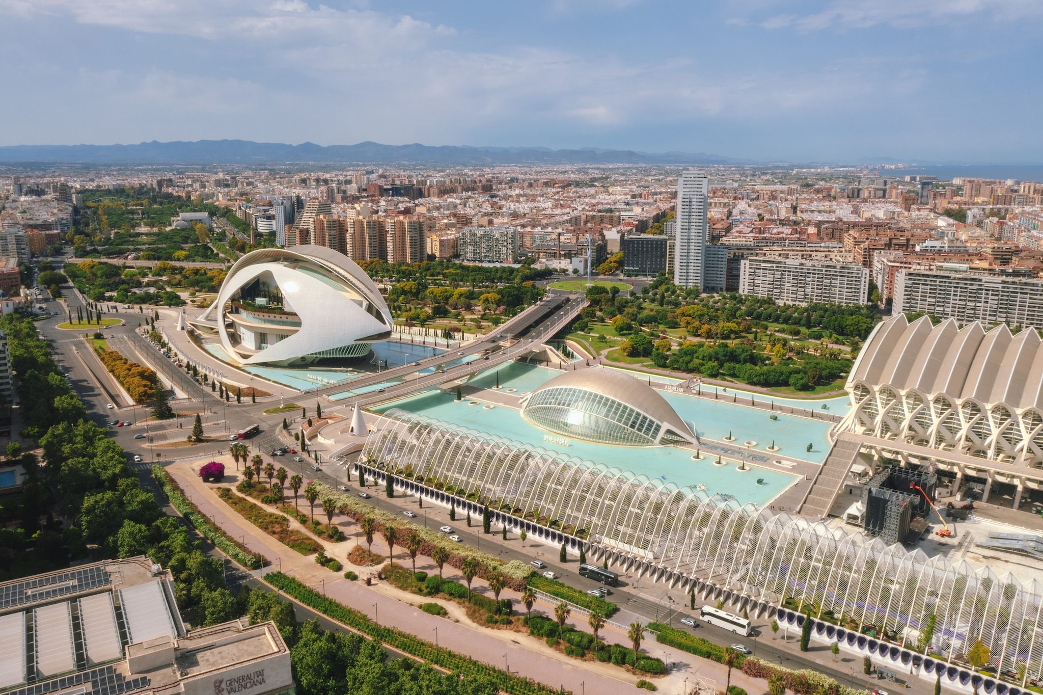 Città delle Arti e delle Scienze a Valencia