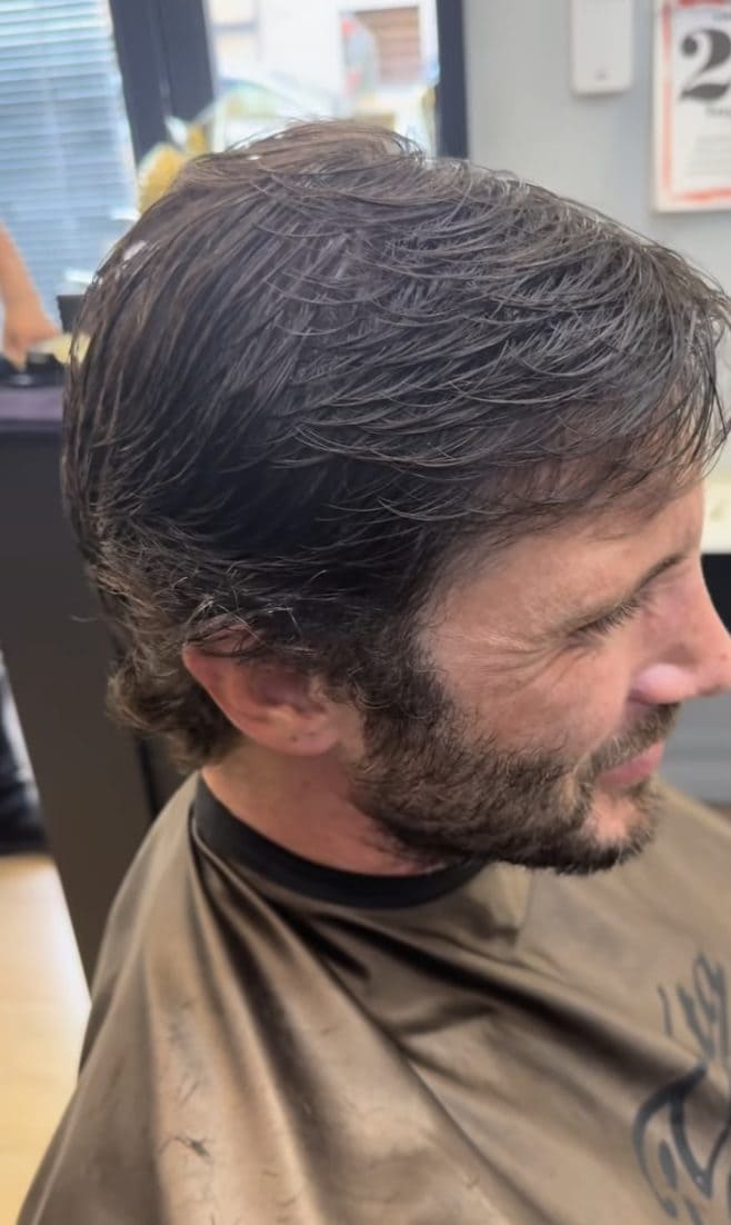 I capelli graduati di Stefano De Martino
