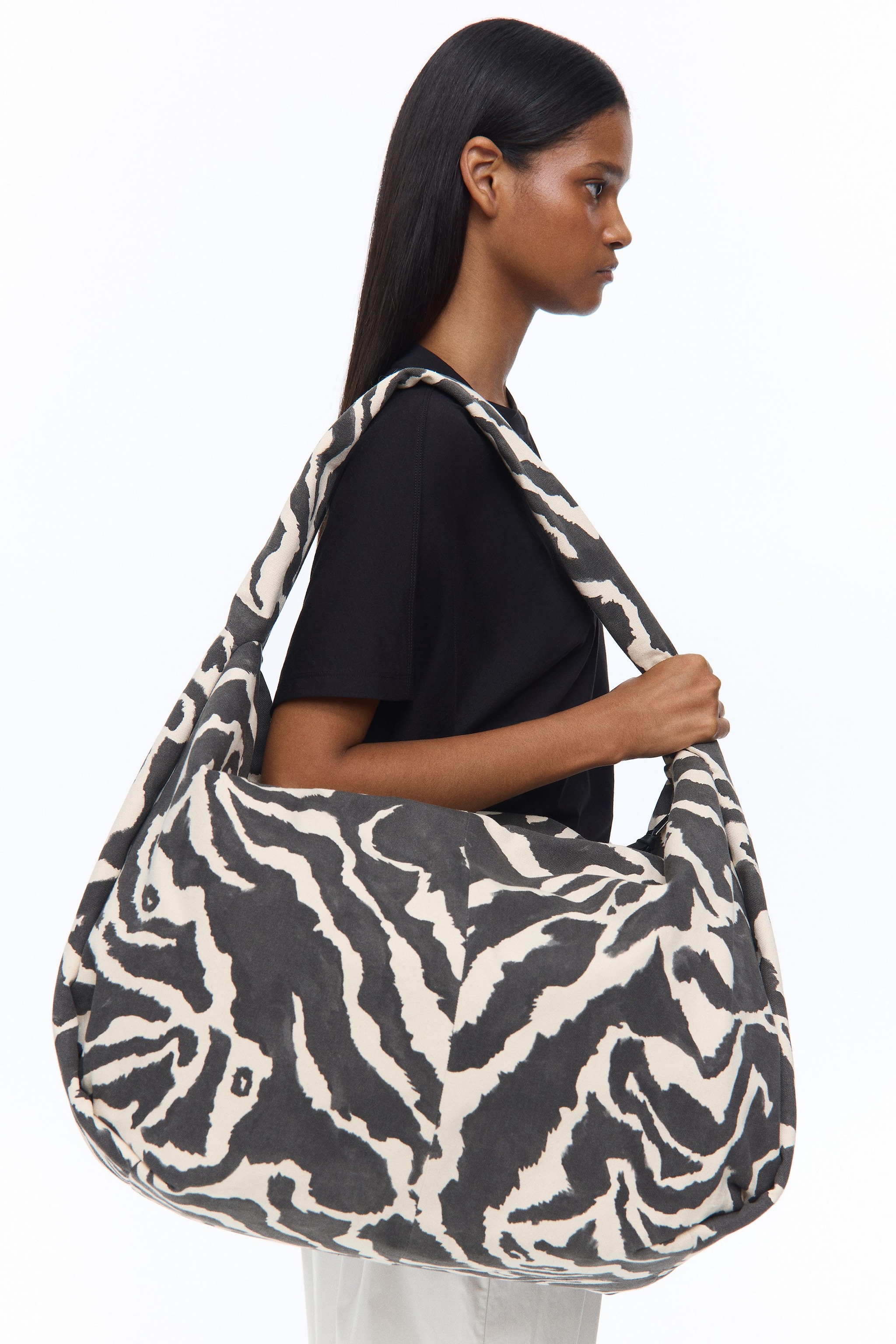 Maxi bag in tessuto Livia Nunes x HM