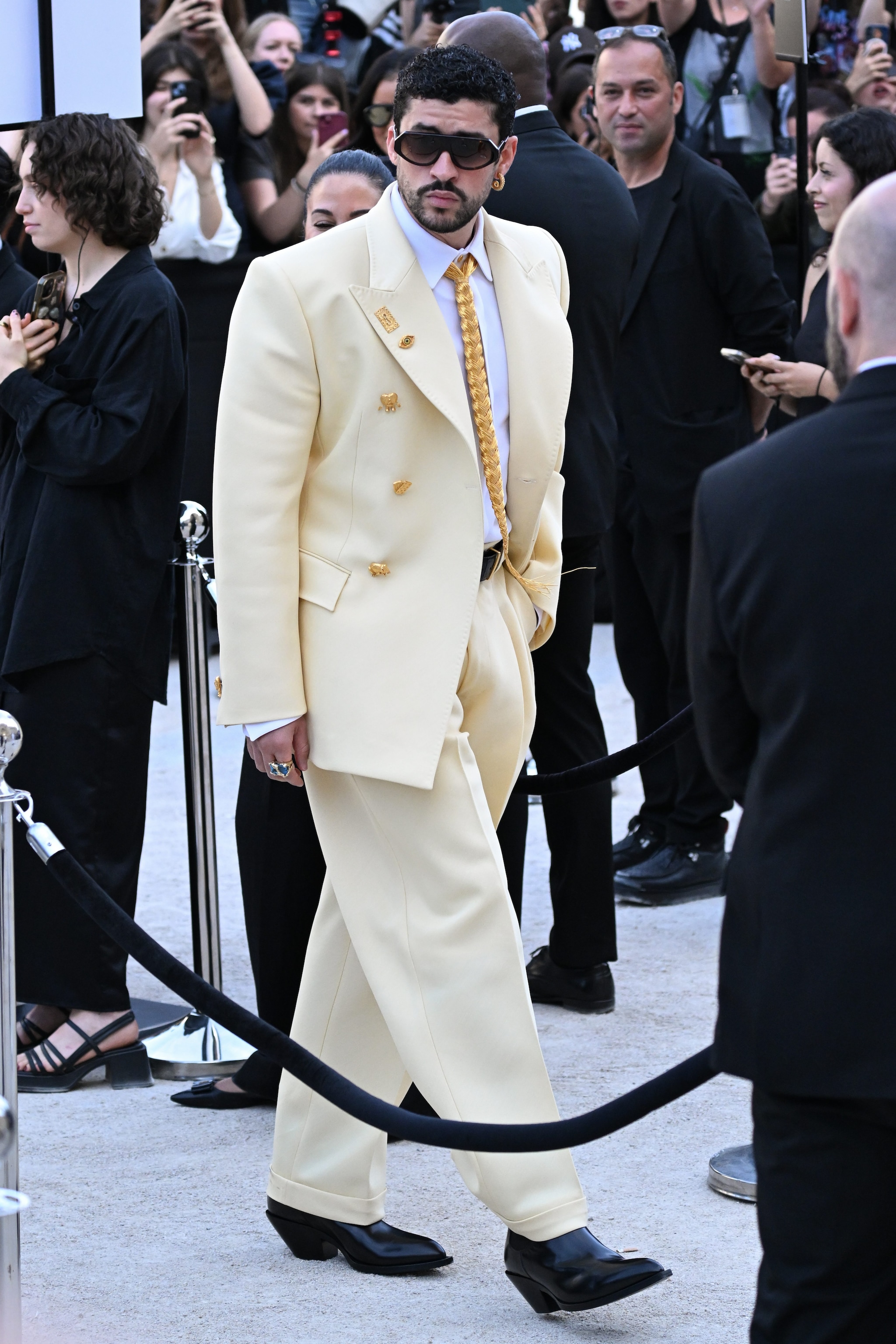 Bad Bunny in Schiaparelli