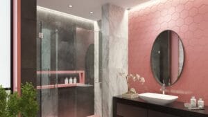 Addio bagni total white, è il momento di decorarli con le piastrelle colorate