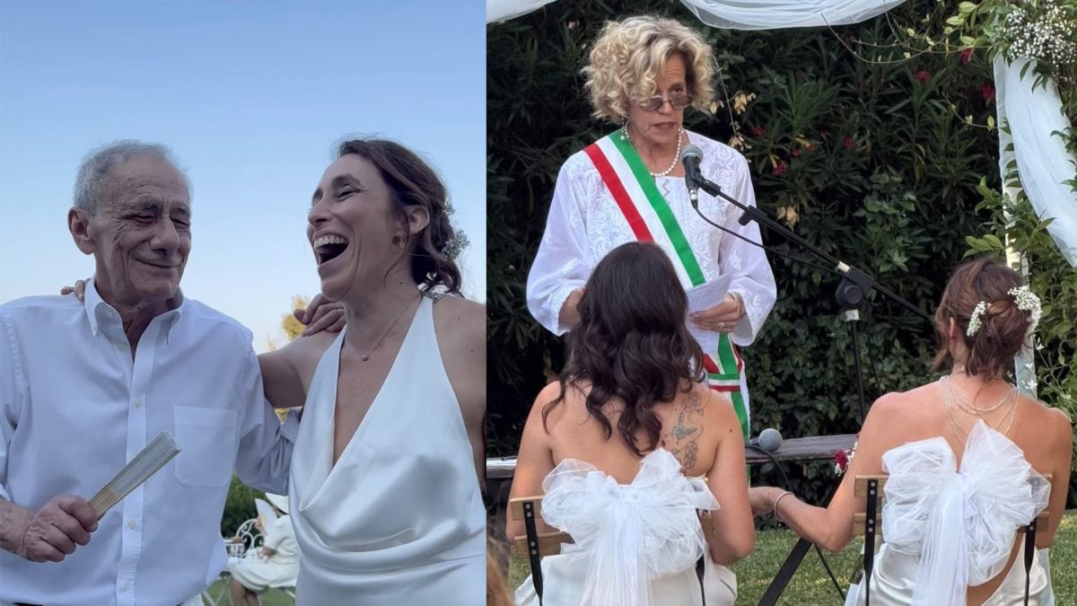Il matrimonio di Francesca Vecchioni e Sara