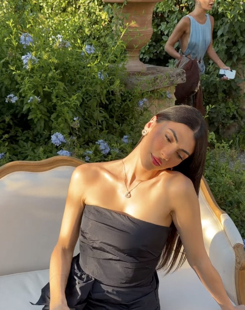 Giulia Salemi indossa gioielli Chopard