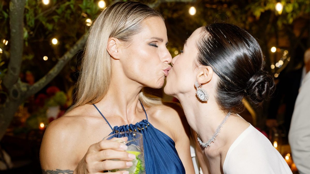 Michelle Hunziker e Aurora Ramazzotti alla cena pre–wedding