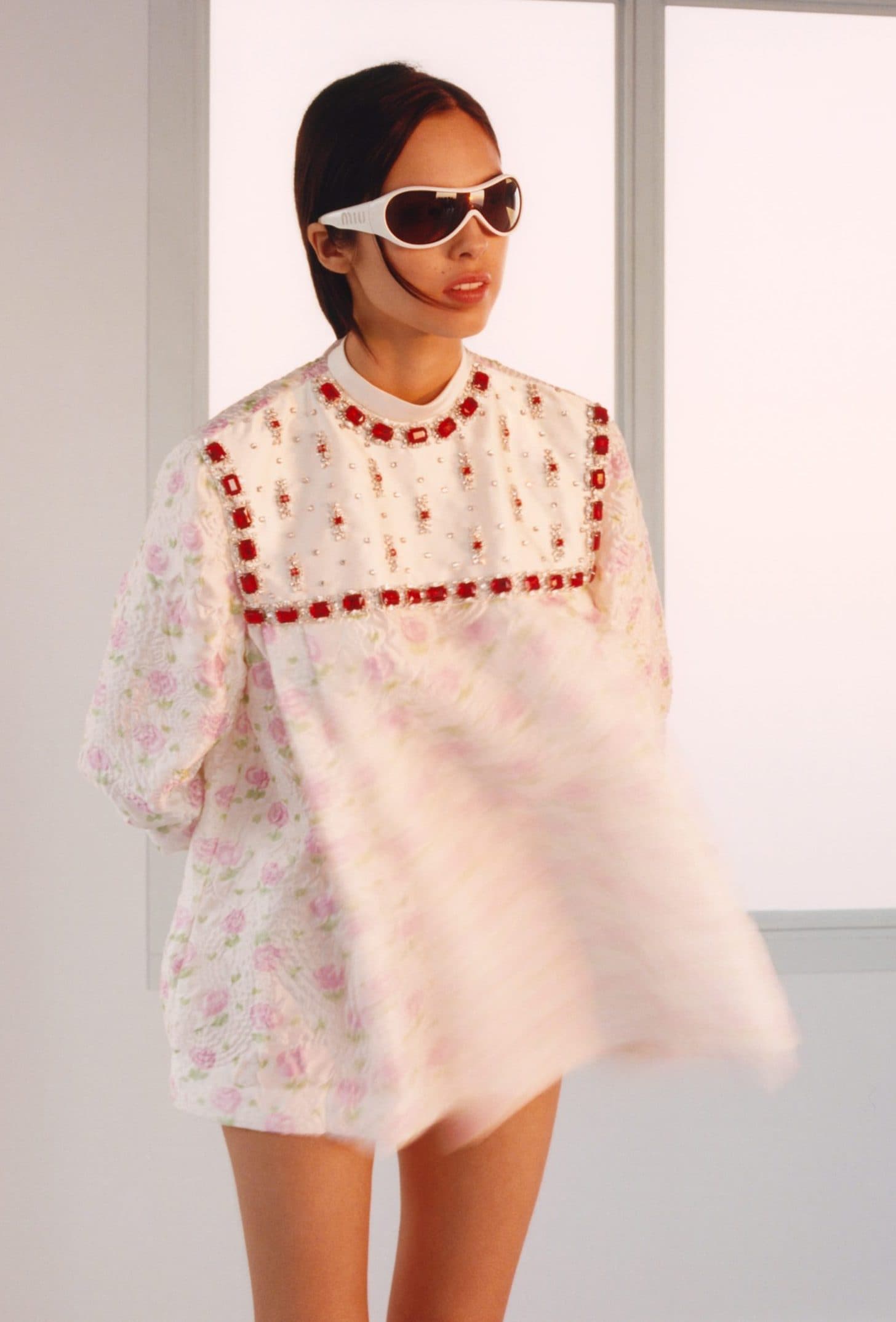 Occhiali da sole bug eye Miu Miu