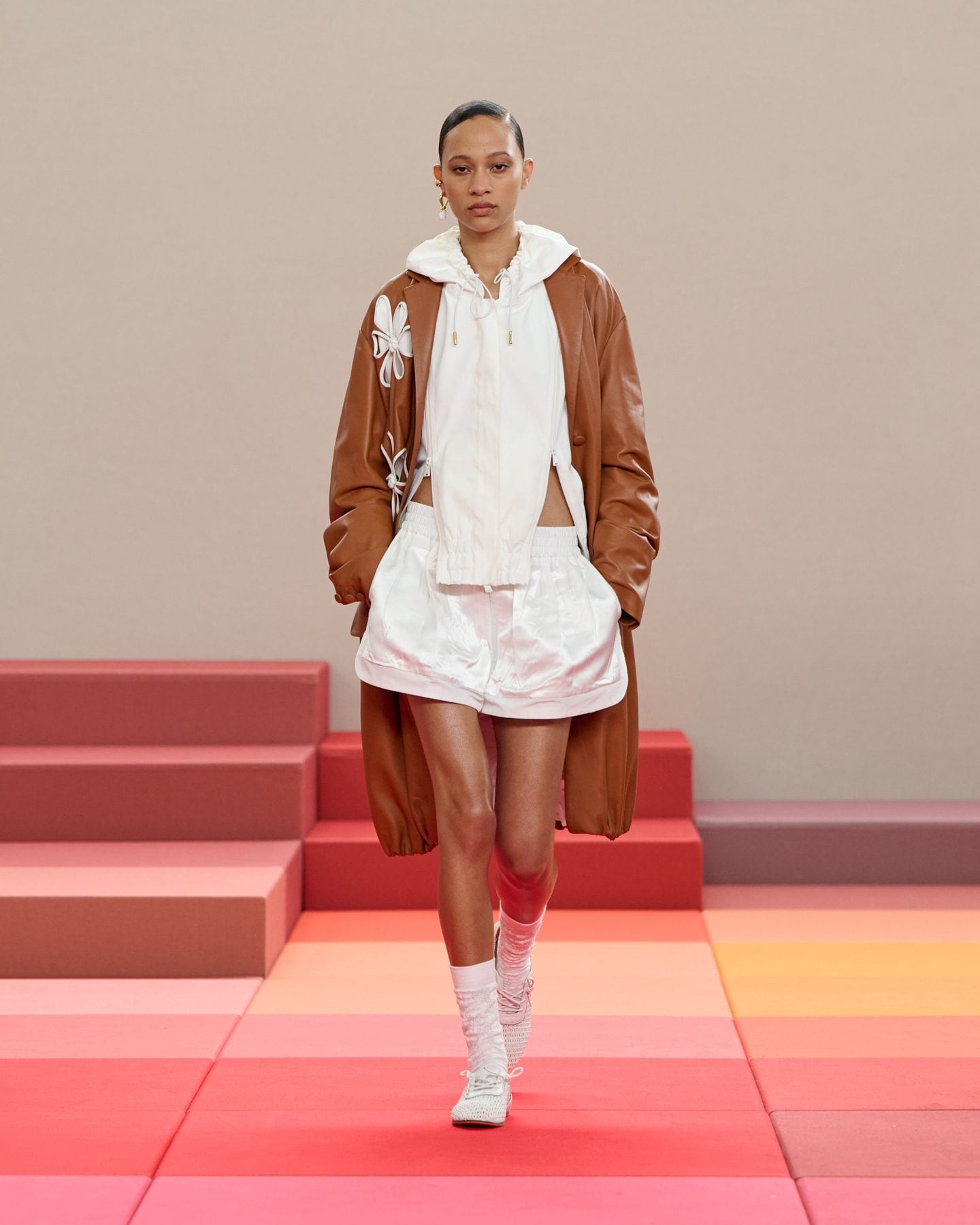 Un look dalla sfilata Primavera/Estate 2026 di di Fendi